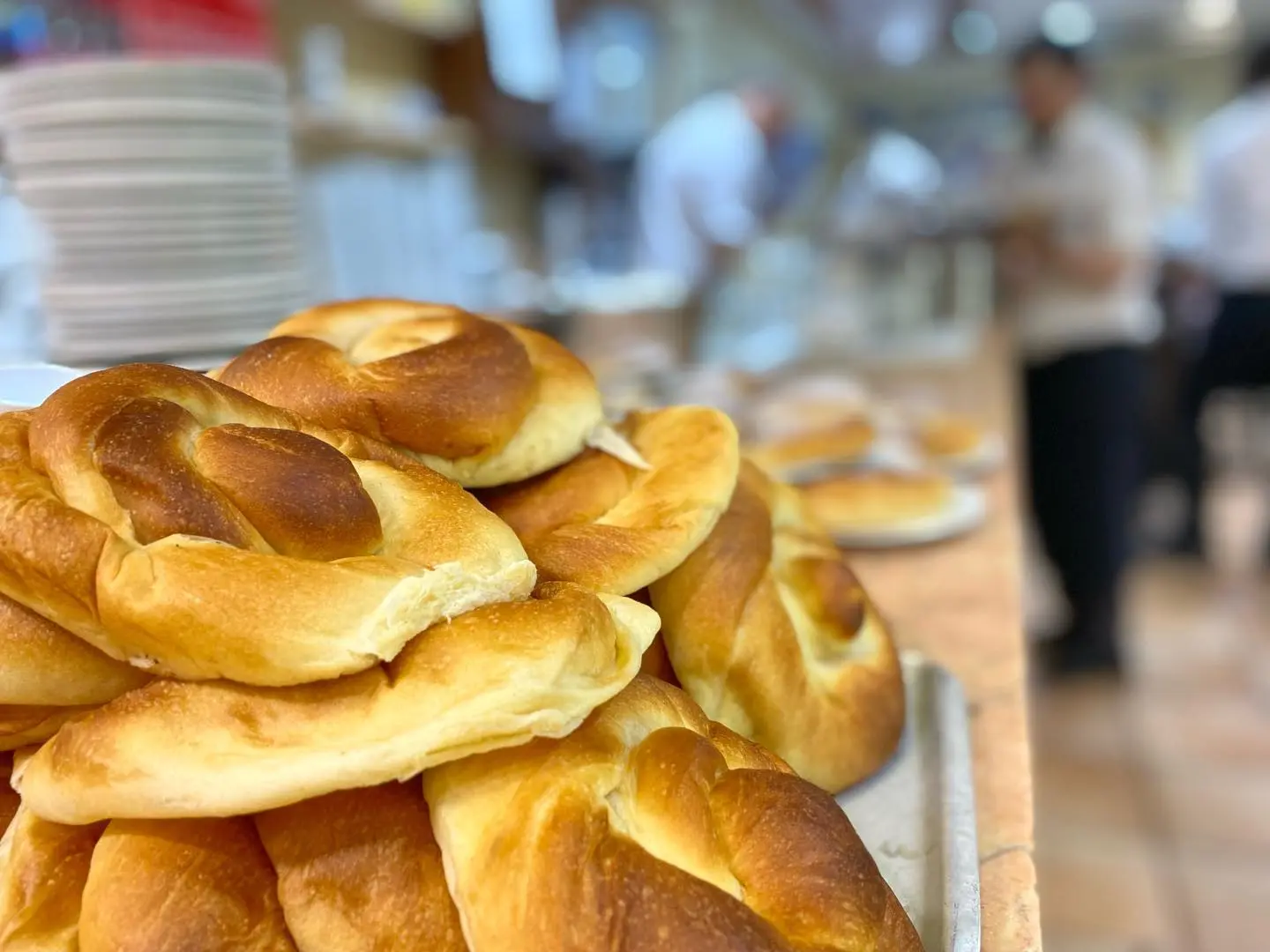 Ensaïmades acabades de forn