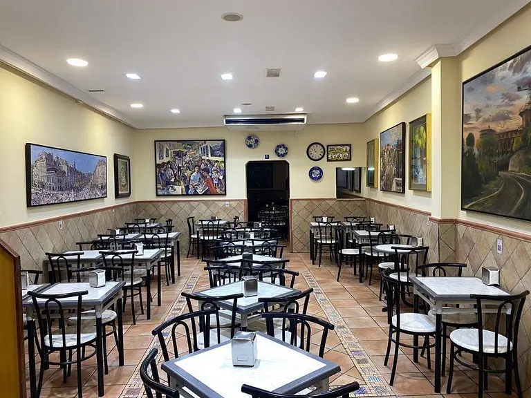 Interior de la granja